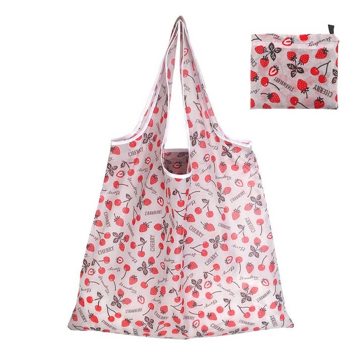 ACCITY - Wholesale Tote Bag - Unisex - LARGE CAPACITY PRINTED FOLDABLE SHOPPING BAG_CWAB34751