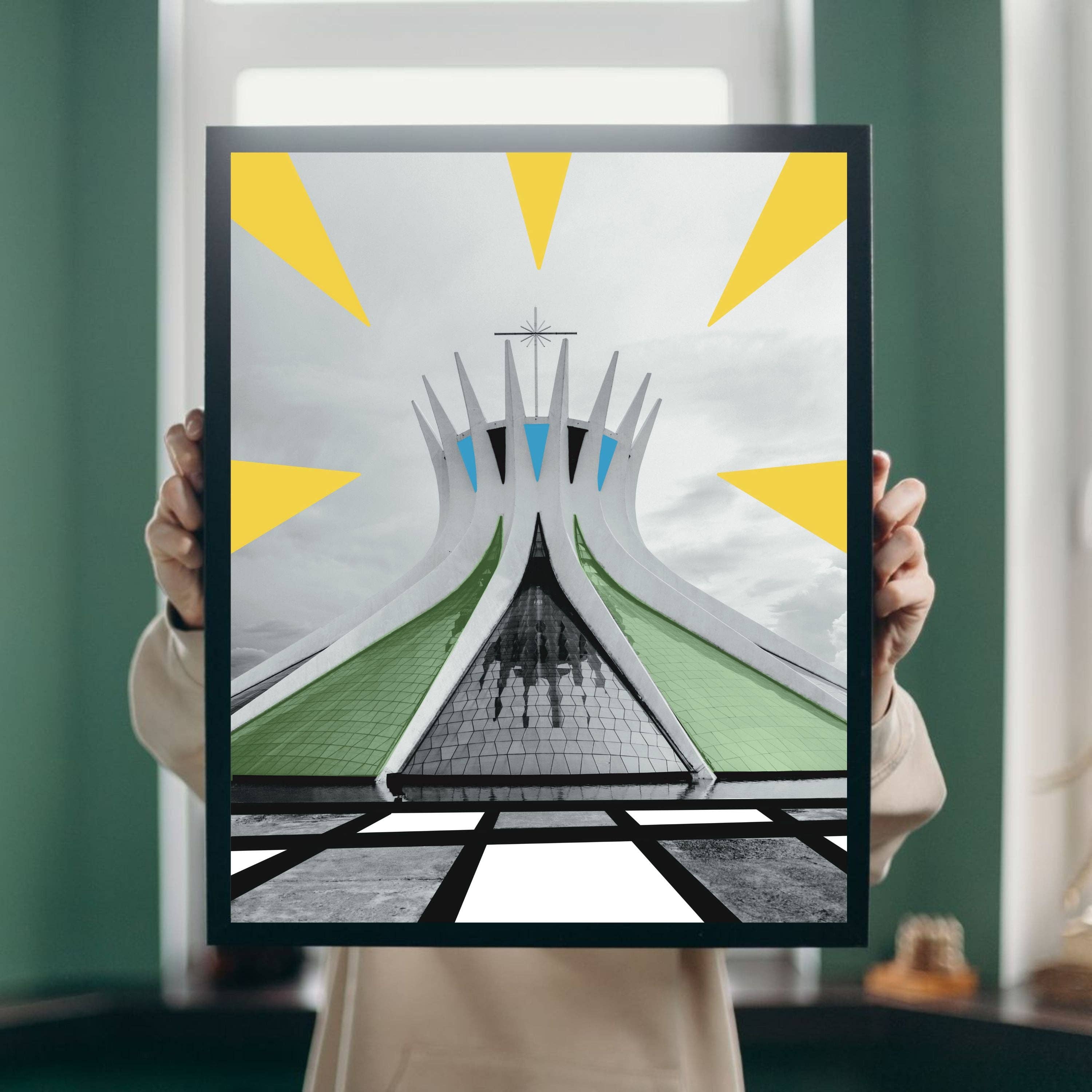 Feira Pop - Wholesale Art Print - Art Print Brasilia Cathedral1