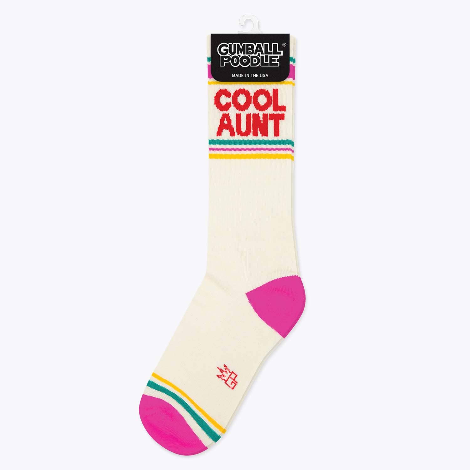 Gumball Poodle - Wholesale Socks - Unisex - Cool Aunt Gym Crew Socks2