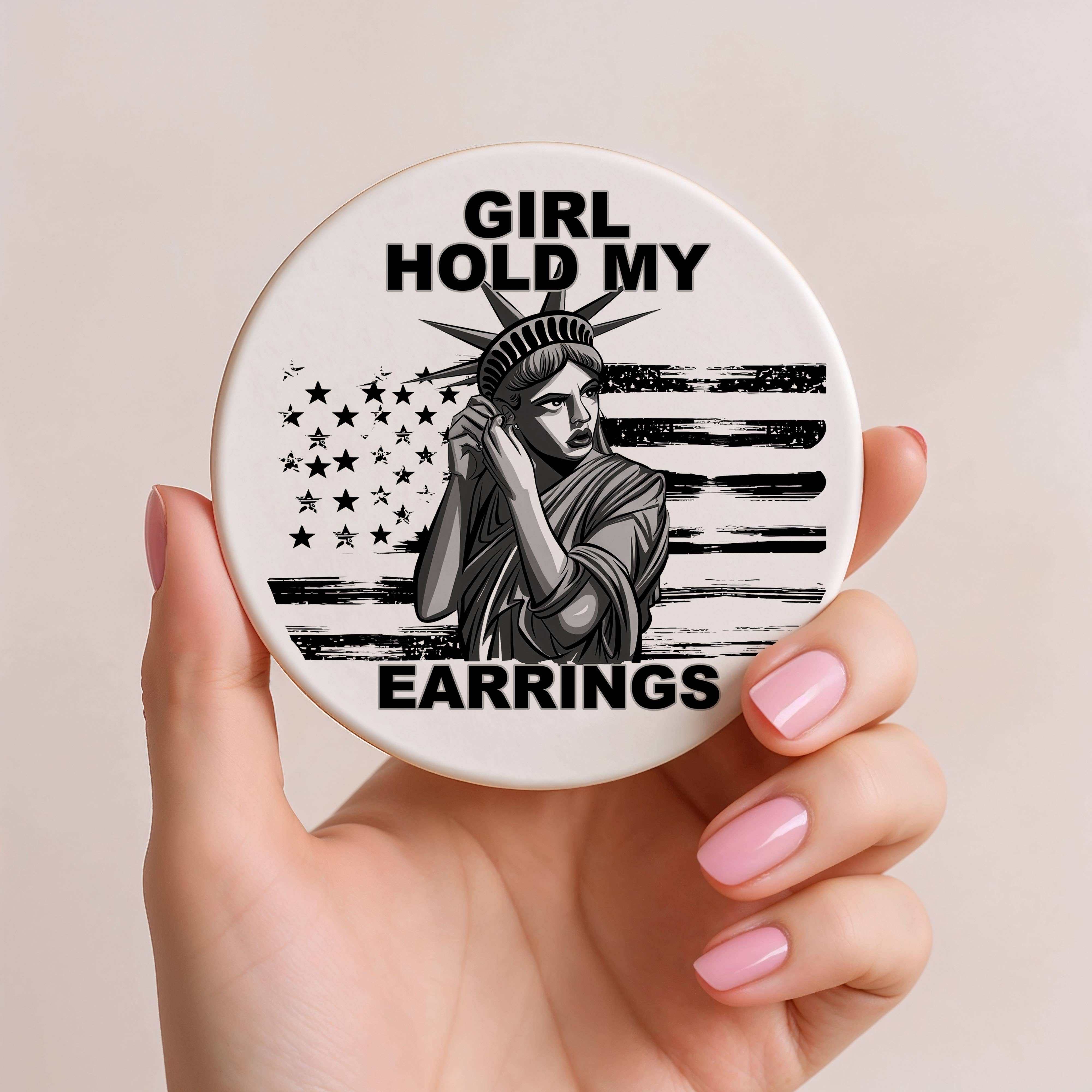 Gia Roma - Wholesale Decorative Tabletop Object - Blue Country Coaster Elegant Grandmillennial Blue Home Decor142