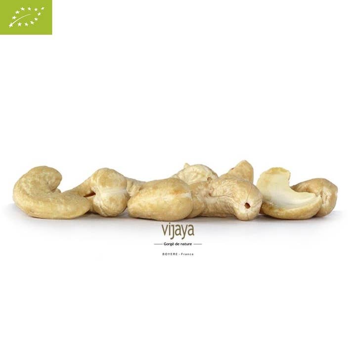 VIJAYA - SAS J.L. BOYERE - Wholesale Nuts - Whole Cashew Nuts-Vietnam-W320 - 250g- Organic* & Fair Trade2