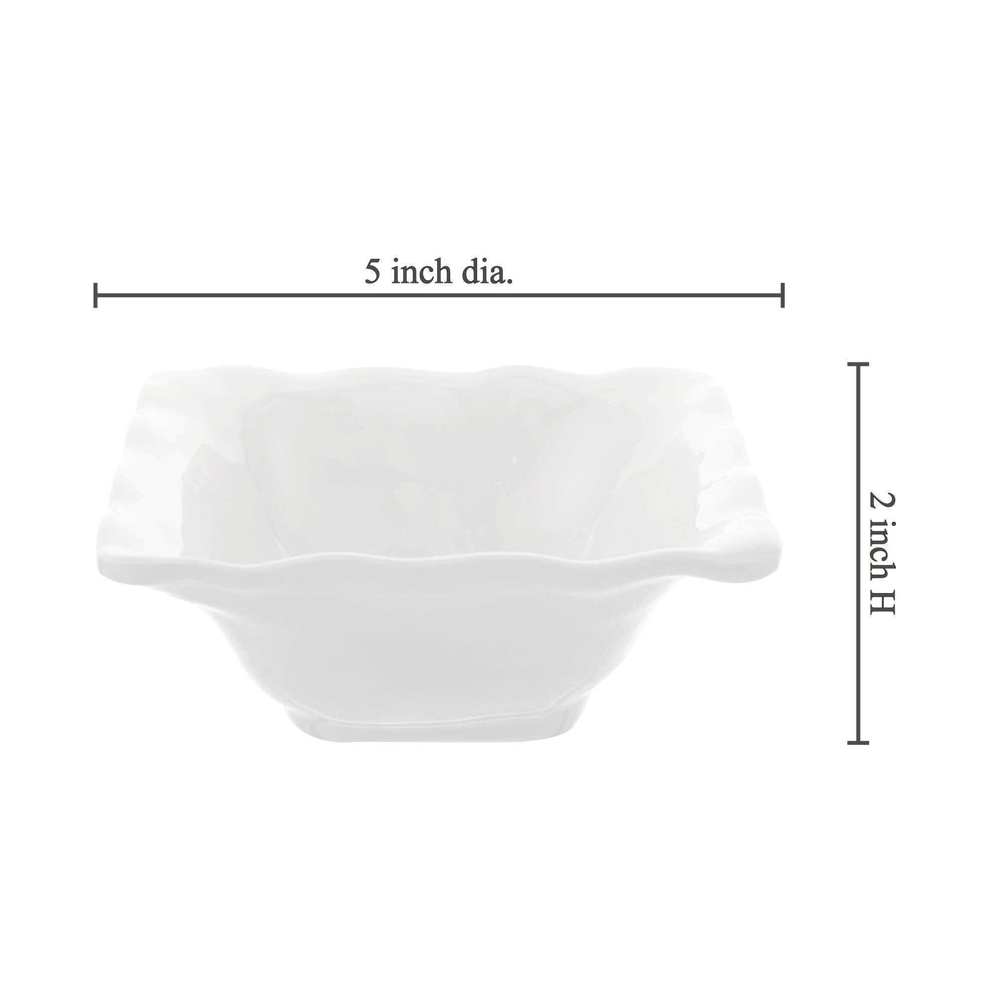 Supreme Housewares - Vente Bol - Bol à trempette en mélamine blanc 5"1