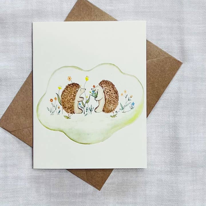 Hedgehog love for wholesale by LittleThaoStudio