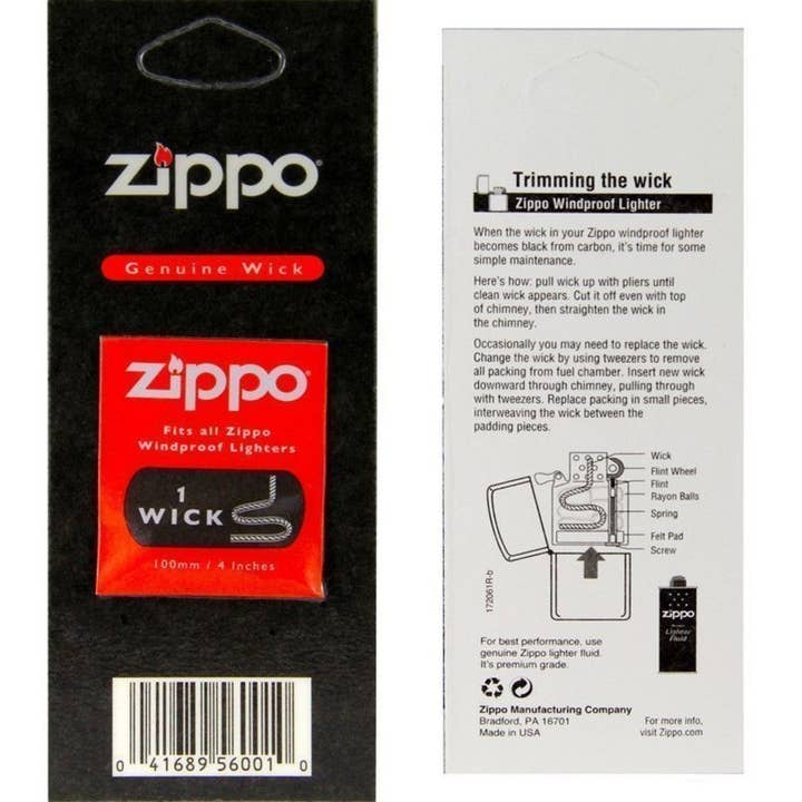 Zippo Replacement Wick (1 Piece), Carded #2425_1 for wholesale by Benhalex