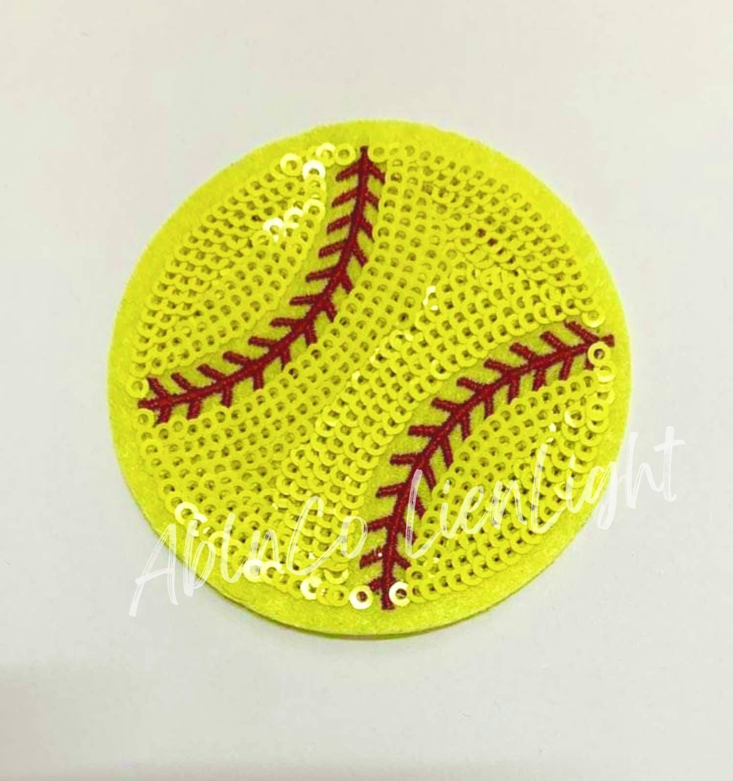 ABLNco - Wholesale Patch - trucker hat patches 3” softball sequins patch iron on1