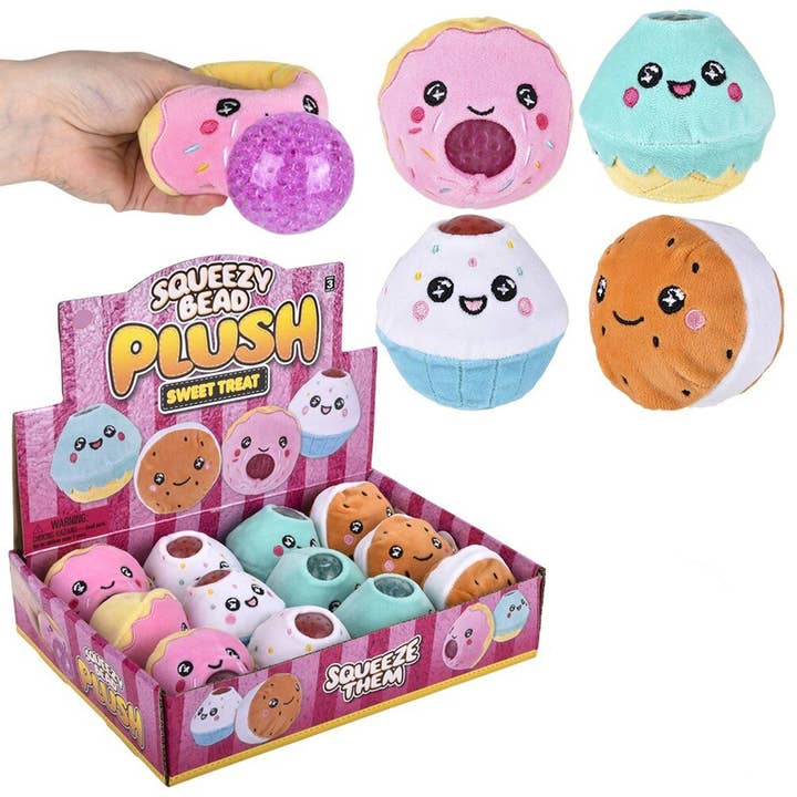 Holiday Farm - Wholesale Squishy toy – Kids & Baby - Bubble Tea Squeezy Bead Plush Fidget Kids Toy- In Bulk