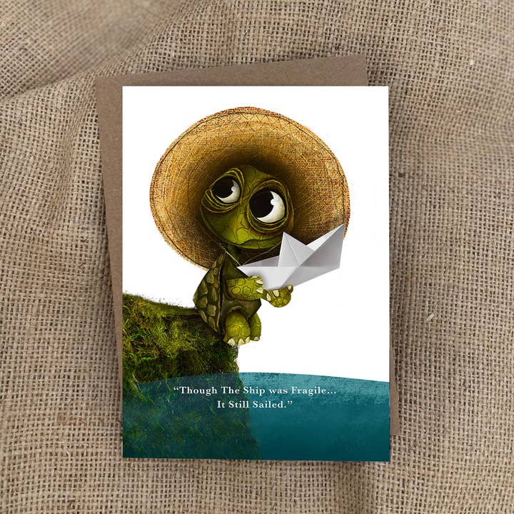 Selvom skibet var skrøbeligt, sejlede det alligevel. for engroshandel hos Dafri Studios