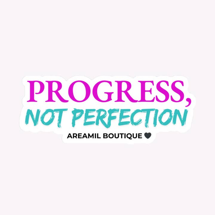 PROGRESS Sticker for wholesale by Areamil Boutique .Accessories.