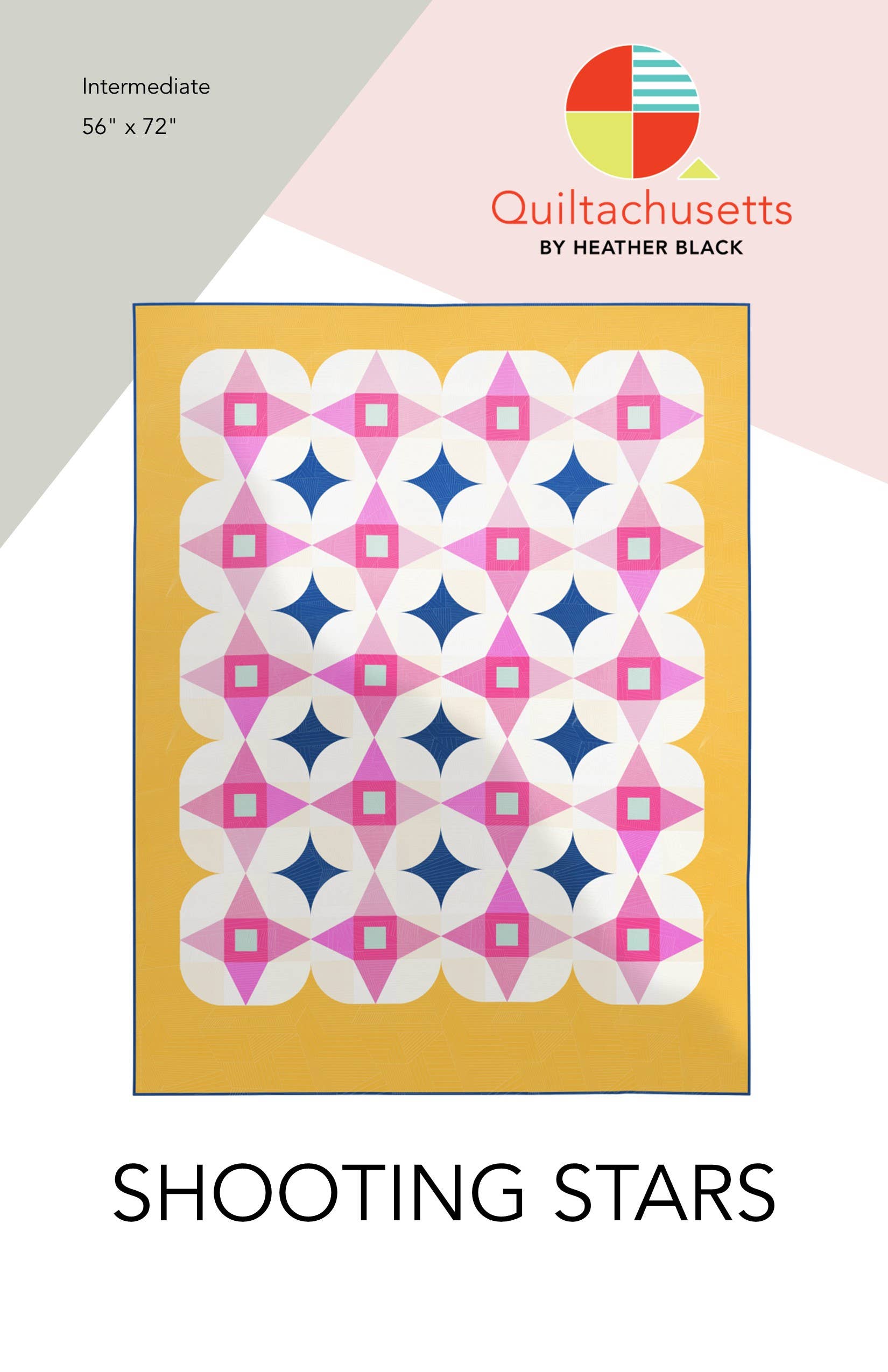 Quiltachusetts - Wholesale Craft Sewing Kit - Shooting Stars Quilt Pattern1