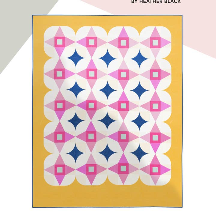 Quiltachusetts - Wholesale Craft Sewing Kit - Shooting Stars Quilt Pattern1