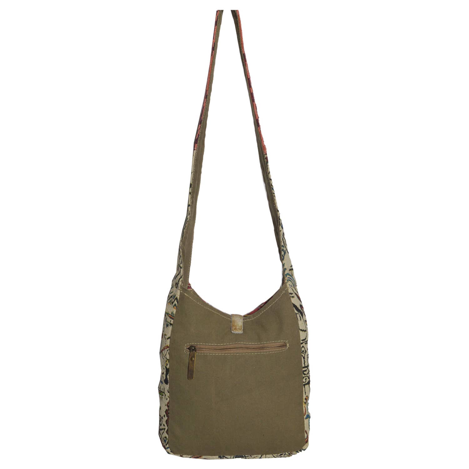 Hopofly Bags – Bolsa de ombro – Mulher por atacado – Bolsa de Ombro Geri para mulher em lona e couro3