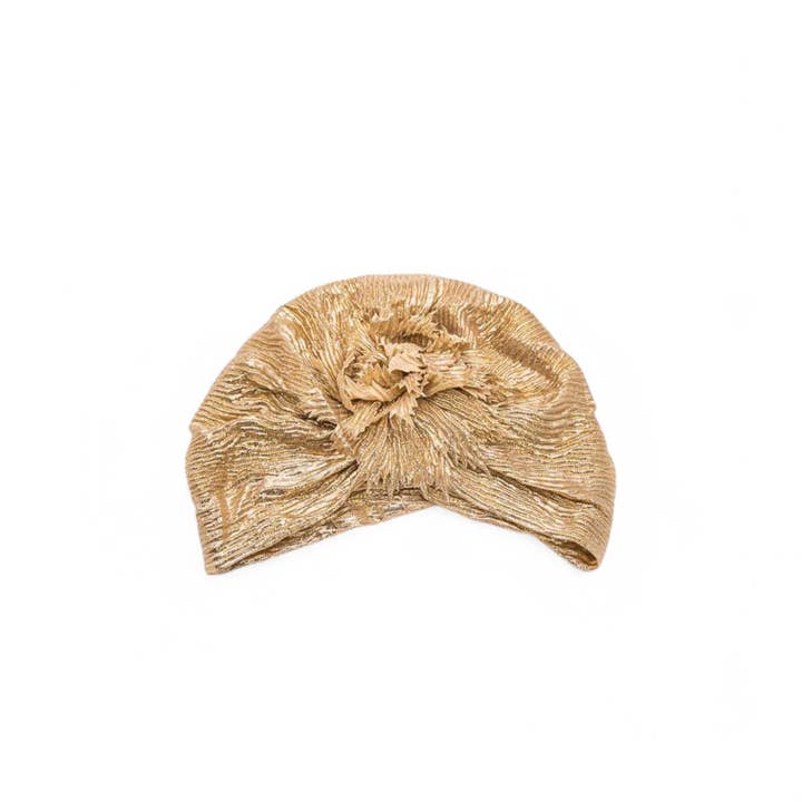 LA Jewelry Plaza - Wholesale Fashion Headband - Women's - Lame Flower Turban Set2