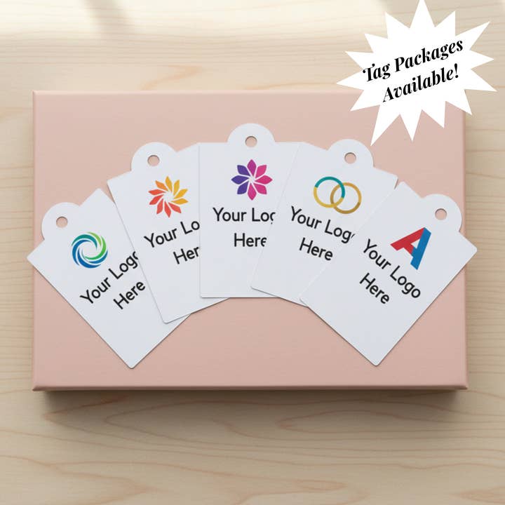 Étiquettes personnalisées avec logo – Étiquettes de produit de vente en gros pour la vente par Whispering Petals Handmade