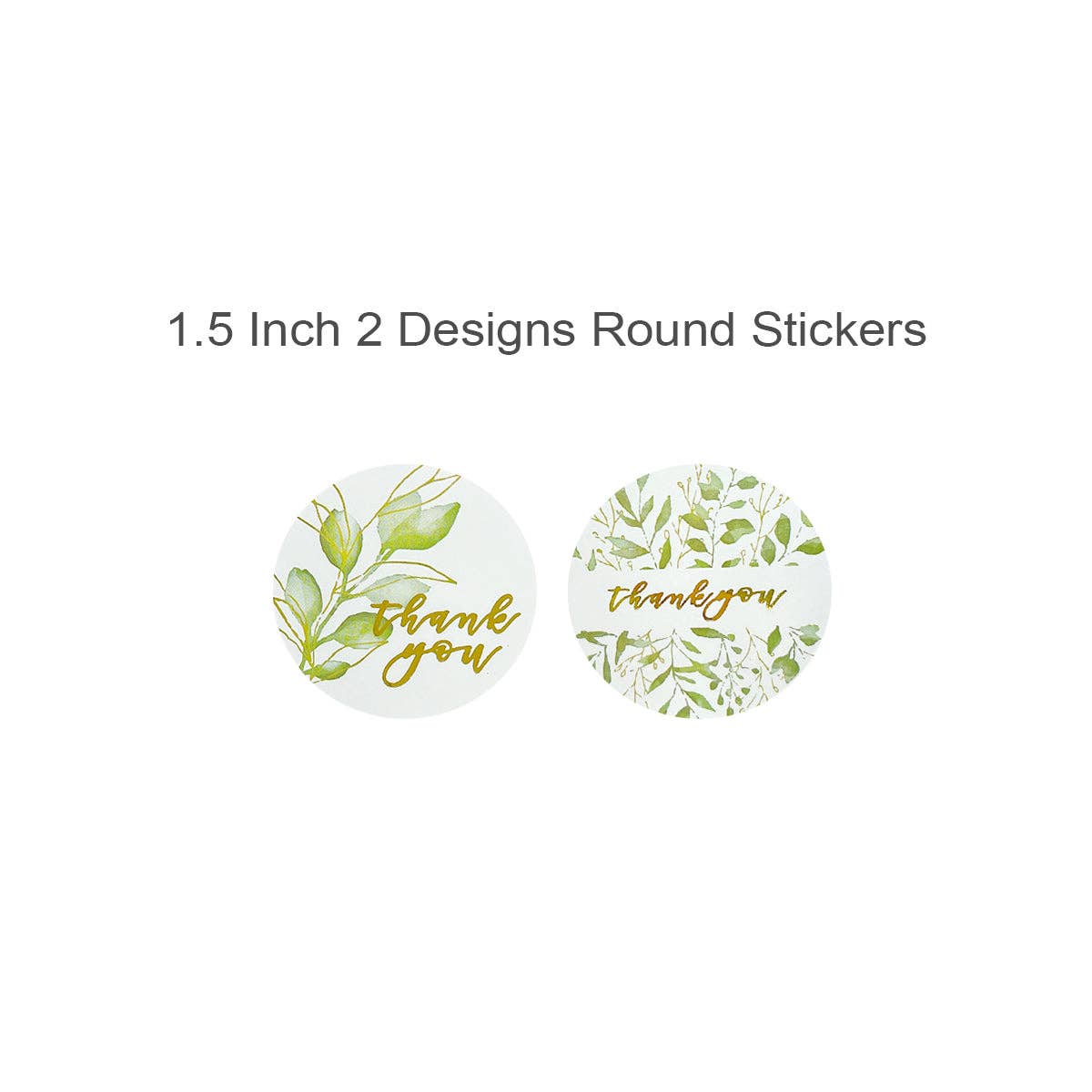 Wrapables.com - Wholesale Sticker - Wrapables 1.5" / 2" Thank You Stickers Roll31