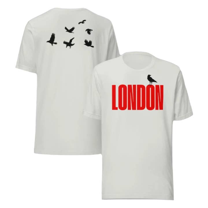 London Raven T-shirt | Tower of London for wholesale by Jolly & Goode