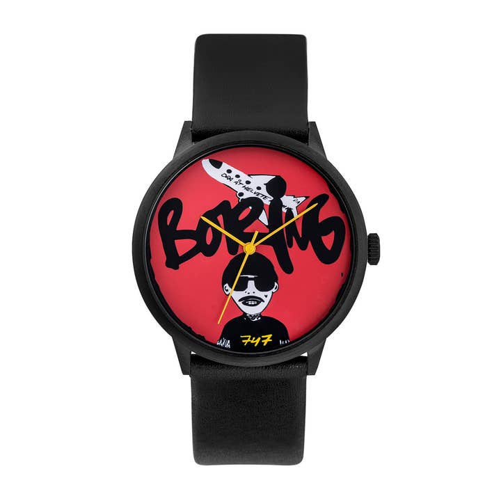 CHPO - Vente Montre – unisexe - Montre-bracelet végétalienne Boring 747