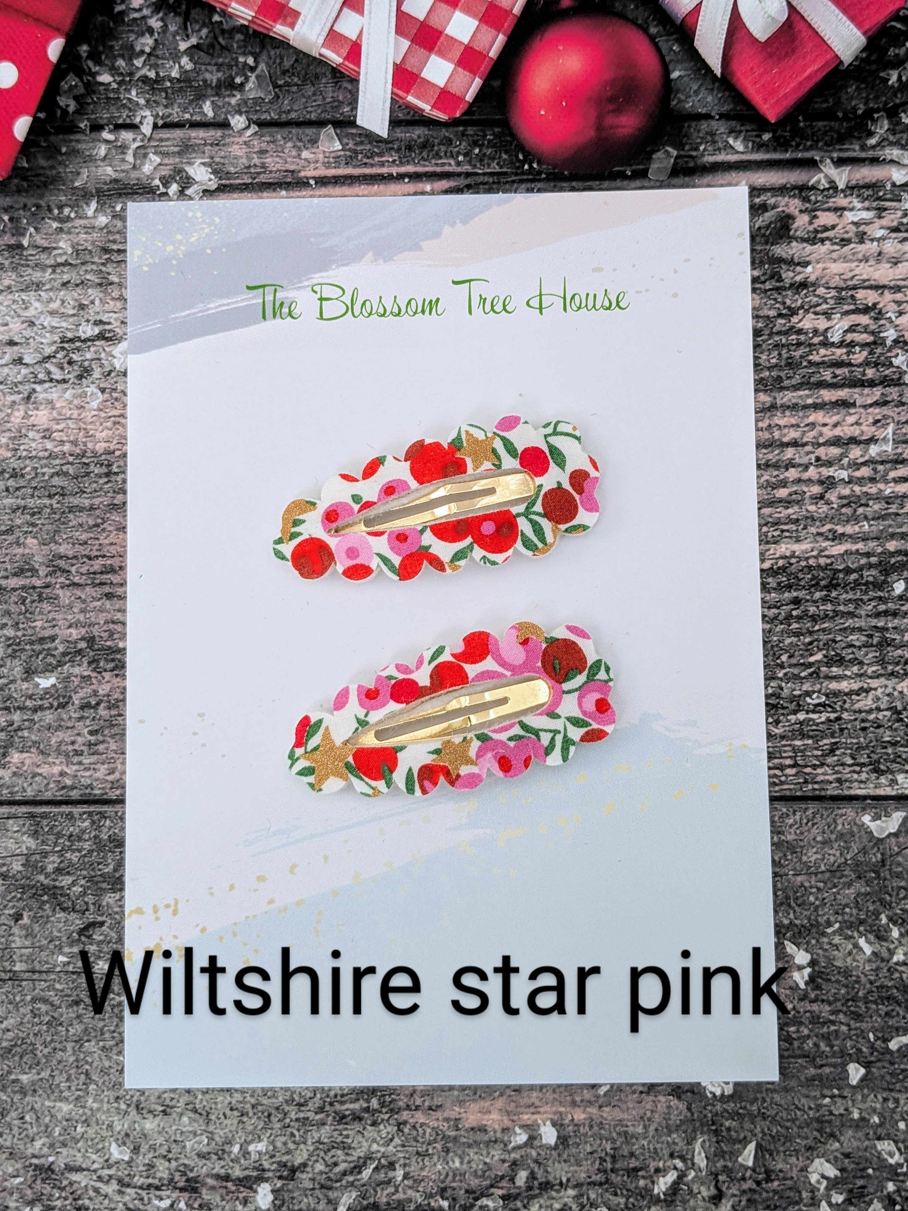 The Blossom Tree House - Wholesale Hair Clip - Kids - Liberty of London fabric hair clips1