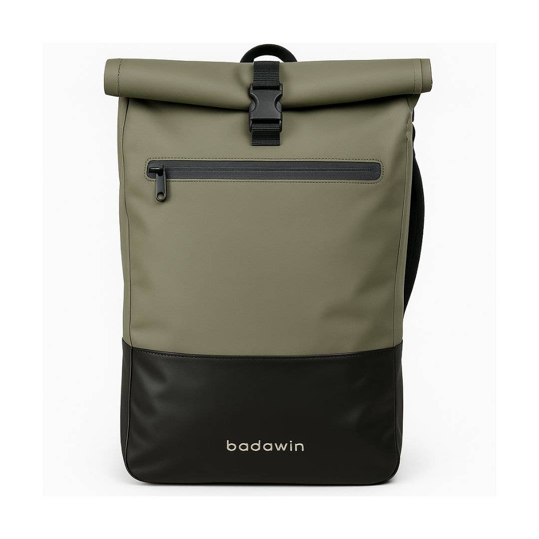 BADAWIN – Engroshandel Tilbehør til cykling – BADAWIN Ancel Badawin khaki grøn cykeltaske/pung1