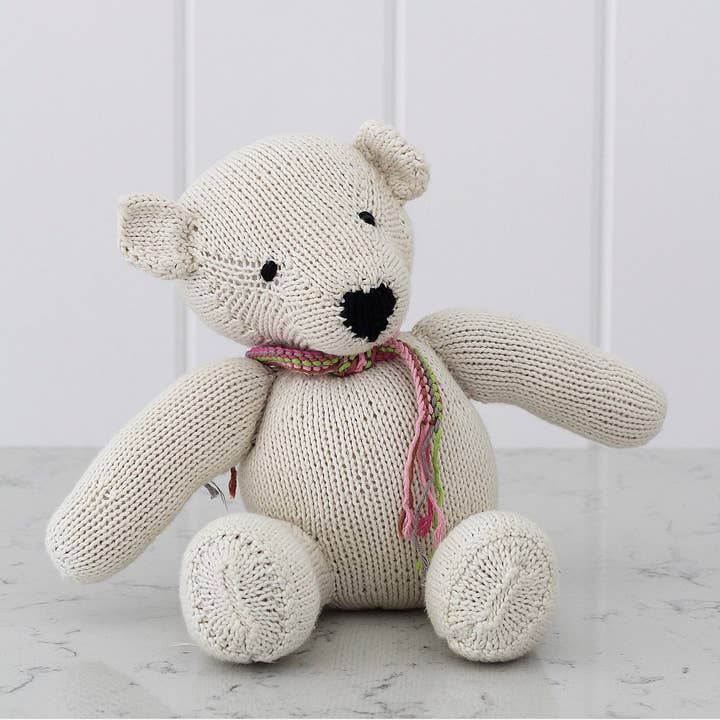 Our Green House - Wholesale Stuffed/Plush Toy - Kids & Baby - Organic Teddy Bear Stuffed Toy - Cream2