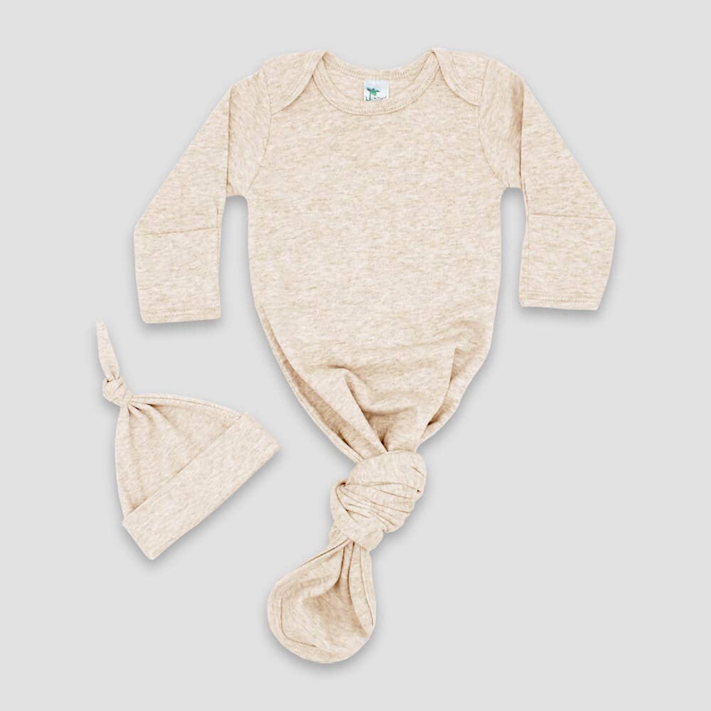 Laughing Giraffe - Venta al por mayor Conjuntos de pijama para bebés - Bebé - Conjunto de camisón y gorro con nudos para bebé, mezcla colores0