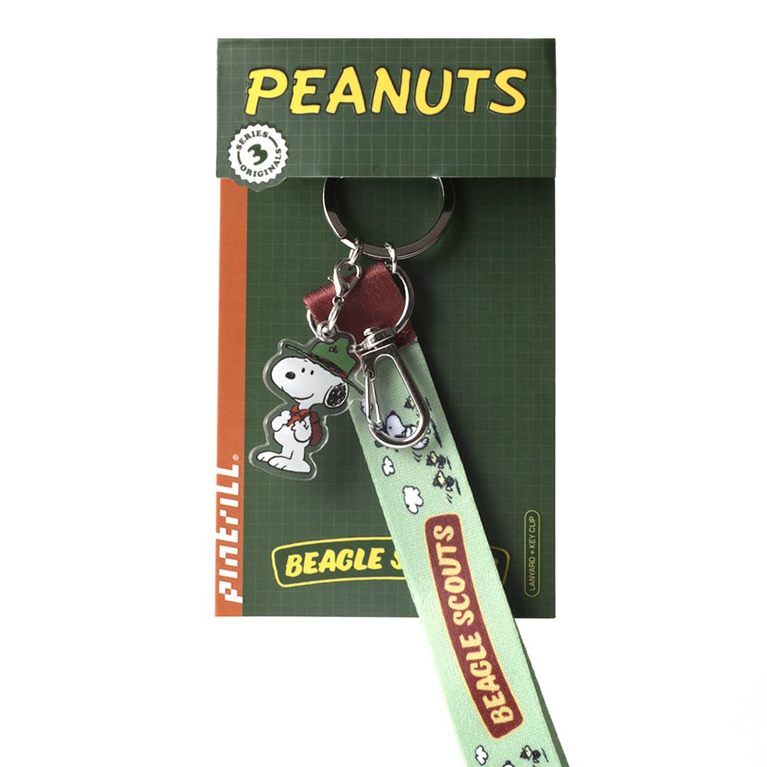 PINTRILL - Wholesale Lanyard - Unisex - Snoopy Beagle Scouts Lanyard2