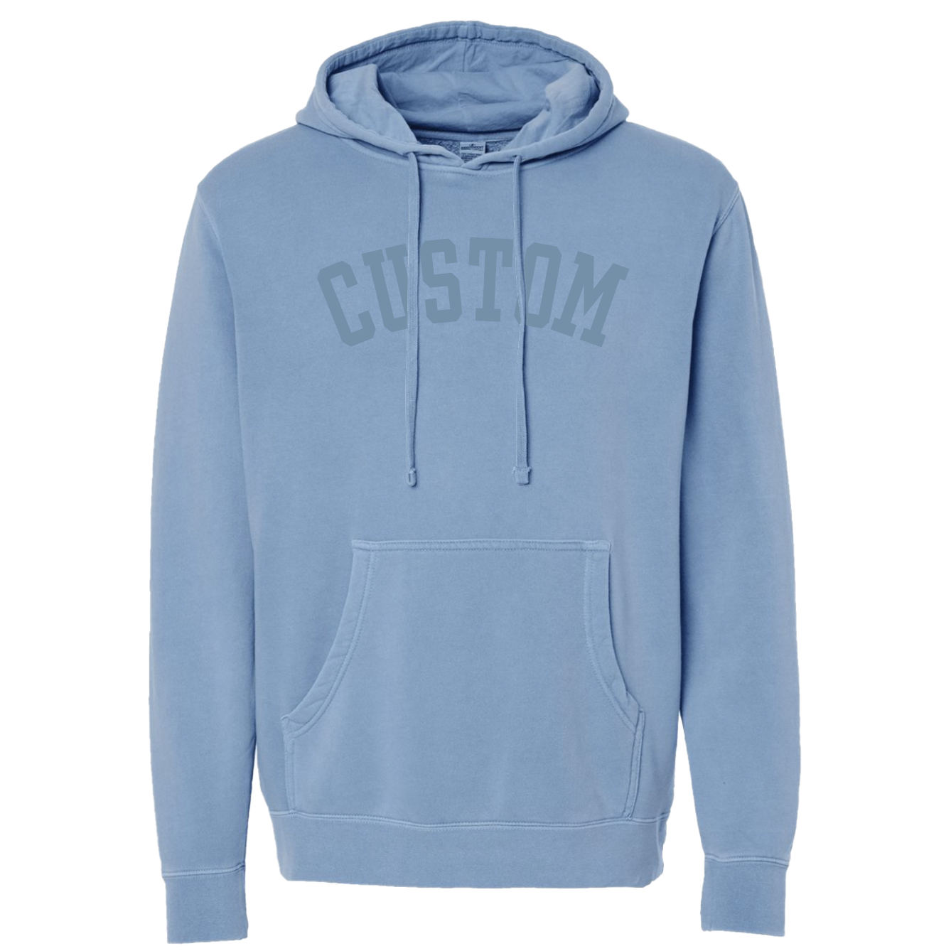 Jupmode - Wholesale Hoodie - Unisex - Custom Puff Print Tone on Tone Hoodie7