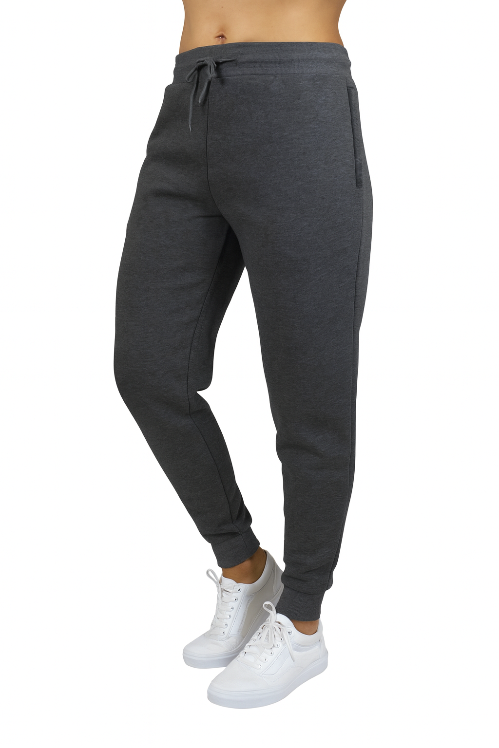 Galaxy By Harvic – Großhandel Trainings-/Jogginghose – Damen – Damen Fleece-Jogginghose mit lockerem Sitz und versteckter Reißverschlusstasche6
