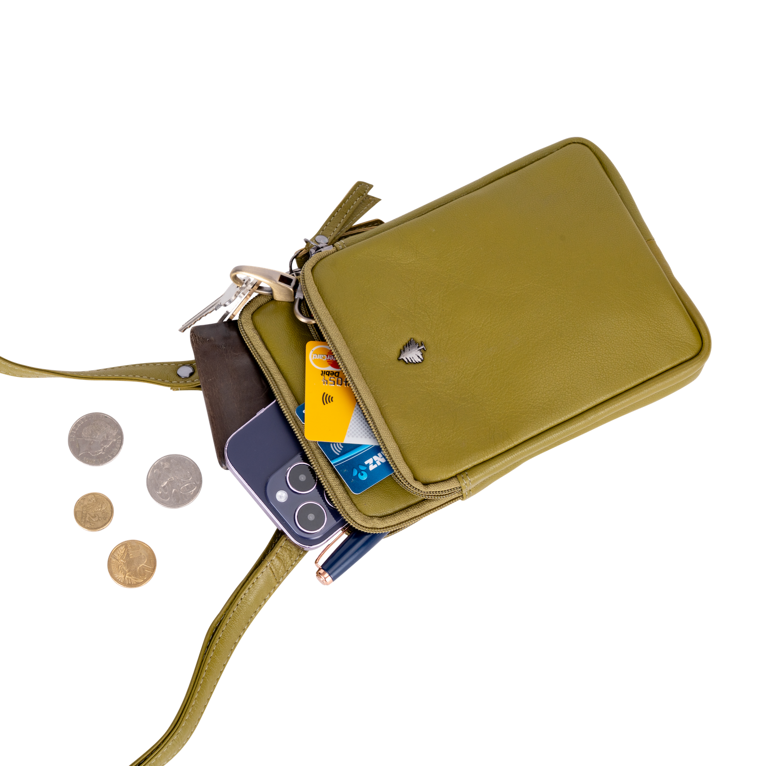 Greenwood Leather - Wholesale Crossbody Bag - Women's - Greenwood Oslo Compact Crossbody 16