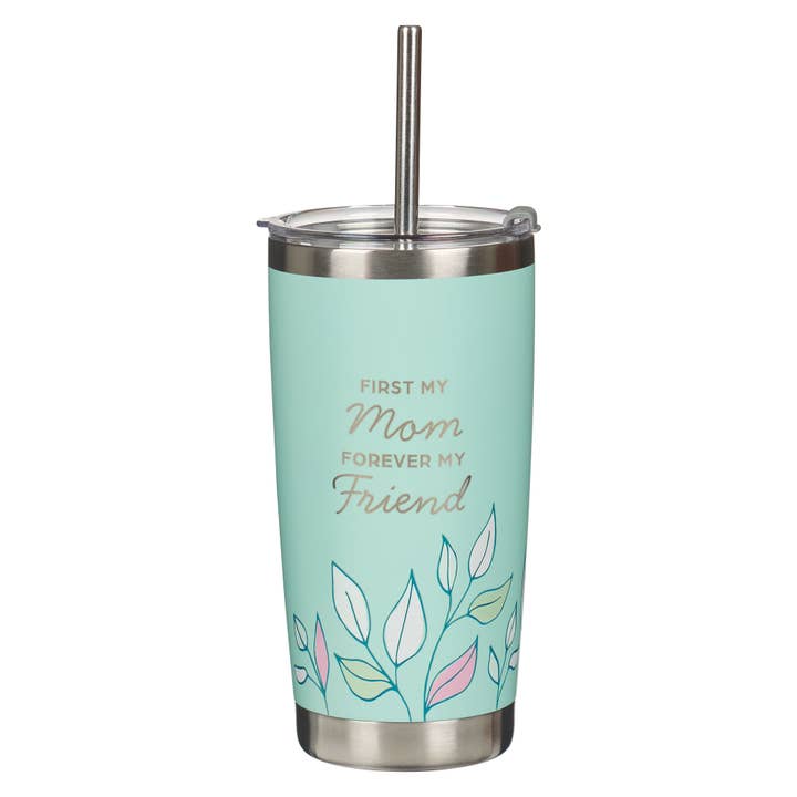 Christian Art Gifts - Wholesale Insulated Mug/Tumbler - Tumbler SS First My Mom Isa. 62:4