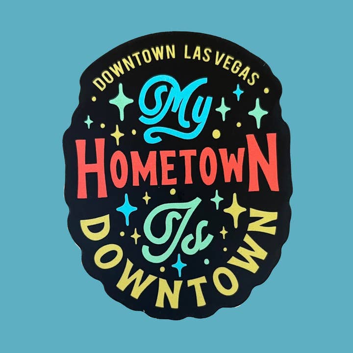 DTLV Hometown Sticker for wholesale by Battle Born Brand
