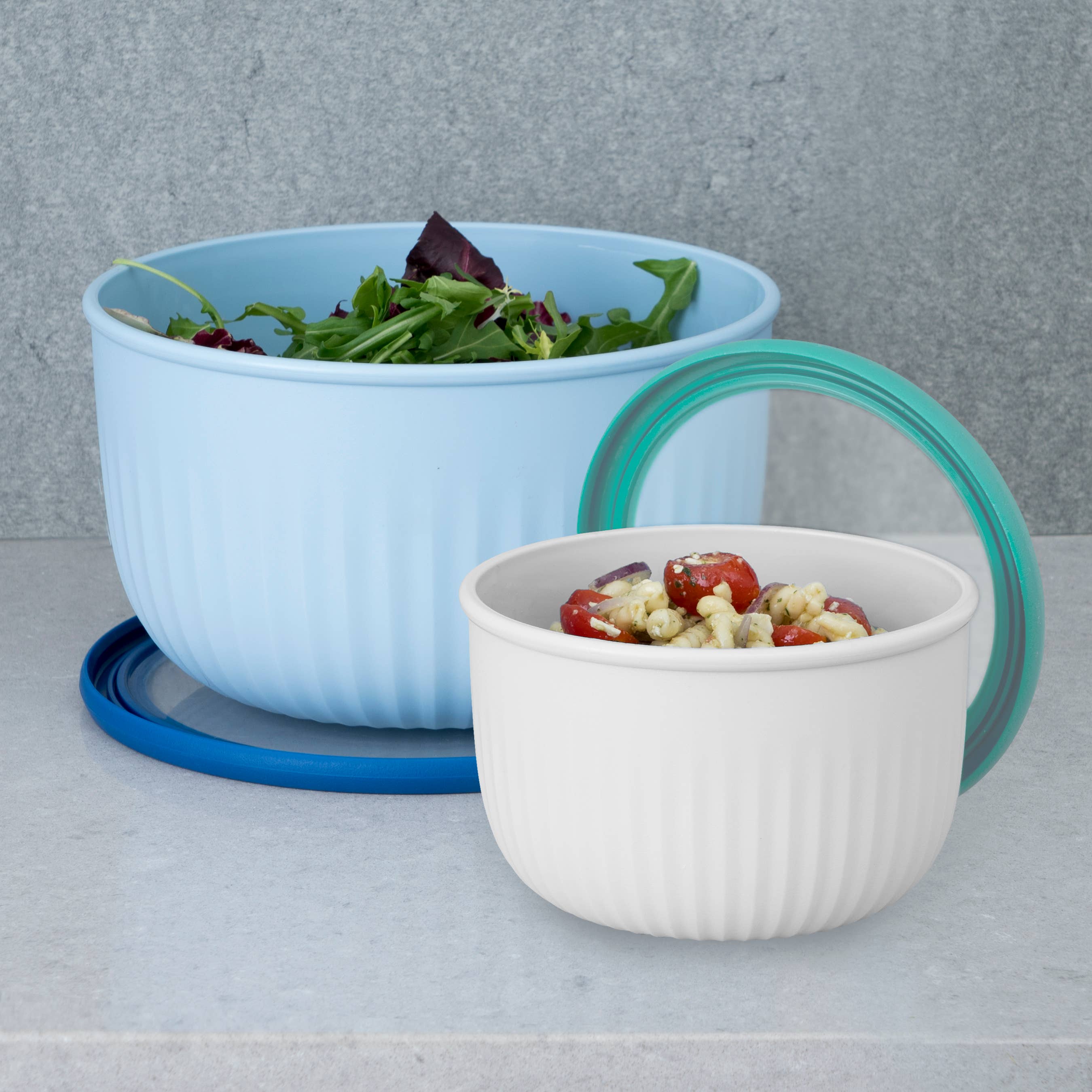 Oggi - Wholesale Mixing Bowl - Mixing Bowl - Prep & Serve w/ Lid (1.4 qt)6