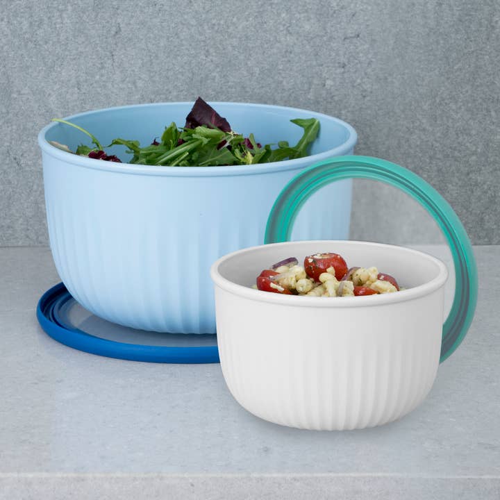 Oggi - Wholesale Mixing Bowl - Mixing Bowl - Prep & Serve w/ Lid (1.4 qt)6