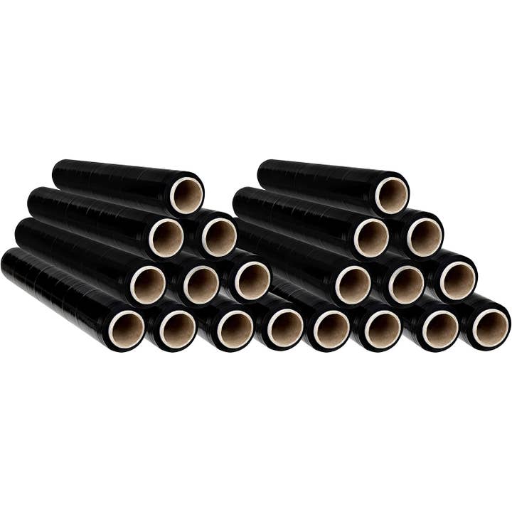 Stretchable Packaging Film 50cm x 300m Industrial Black Roll for wholesale by MEDEL OFFICE