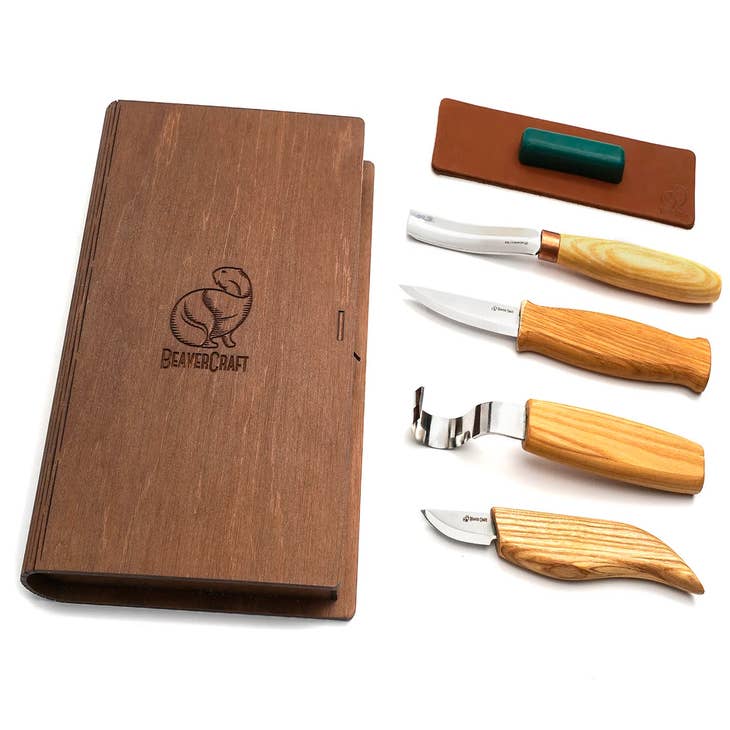S43 book - Spoon and Kuksa Carving Professional Tools Set