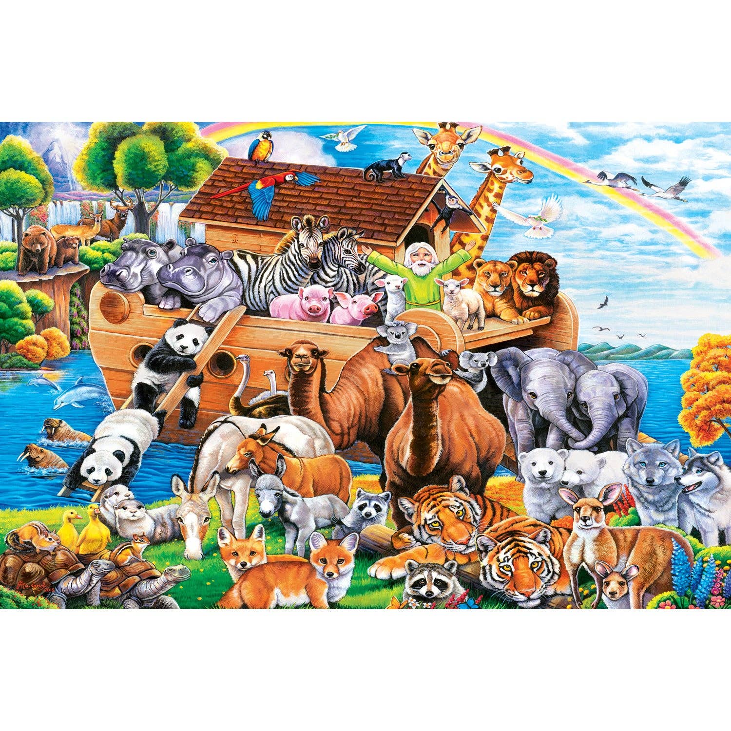 Wholesale Noah's Ark 48 Piece Floor Puzzle for your store
