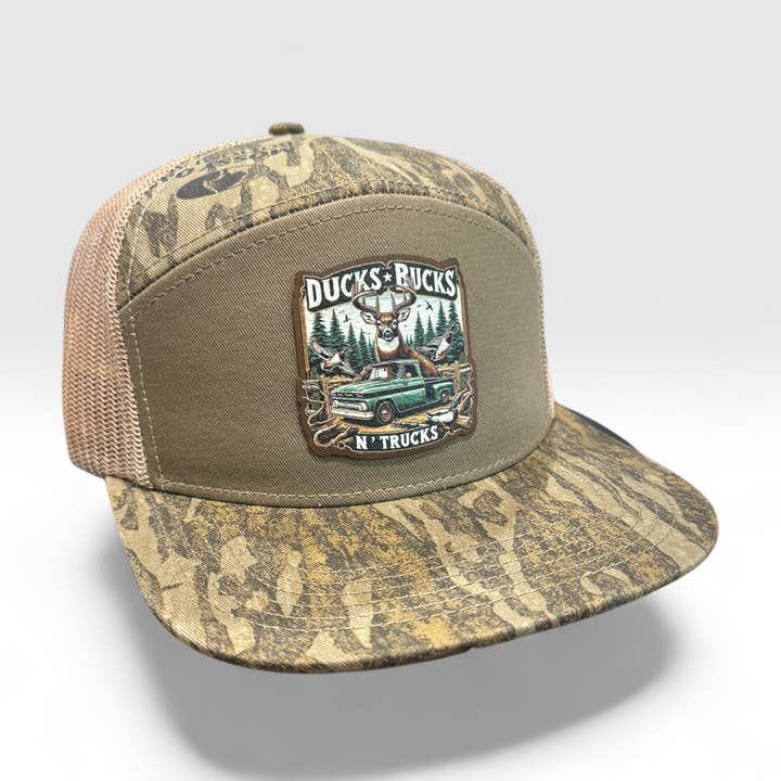 Ducks Bucks N' Trucks Patch - SA7AGE Lost Hat. Co. for wholesale by Pat's Monograms, LLC