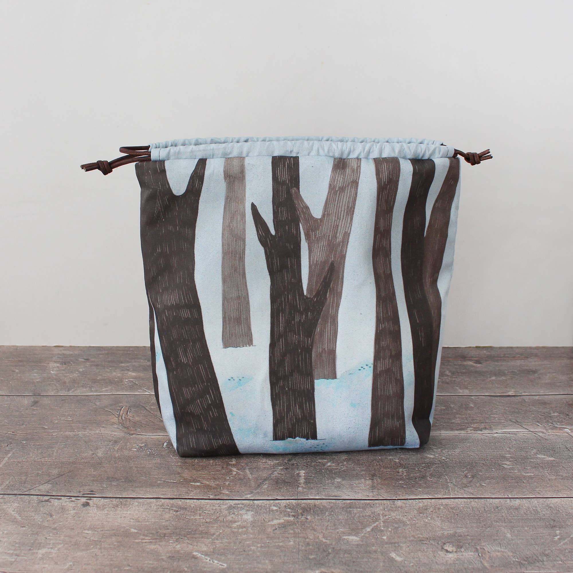 The Blue Rabbit House - Vente Sac à cordon de serrage – unisexe - Jule the Winter Hare | Sac à projets | Sac à cordon3