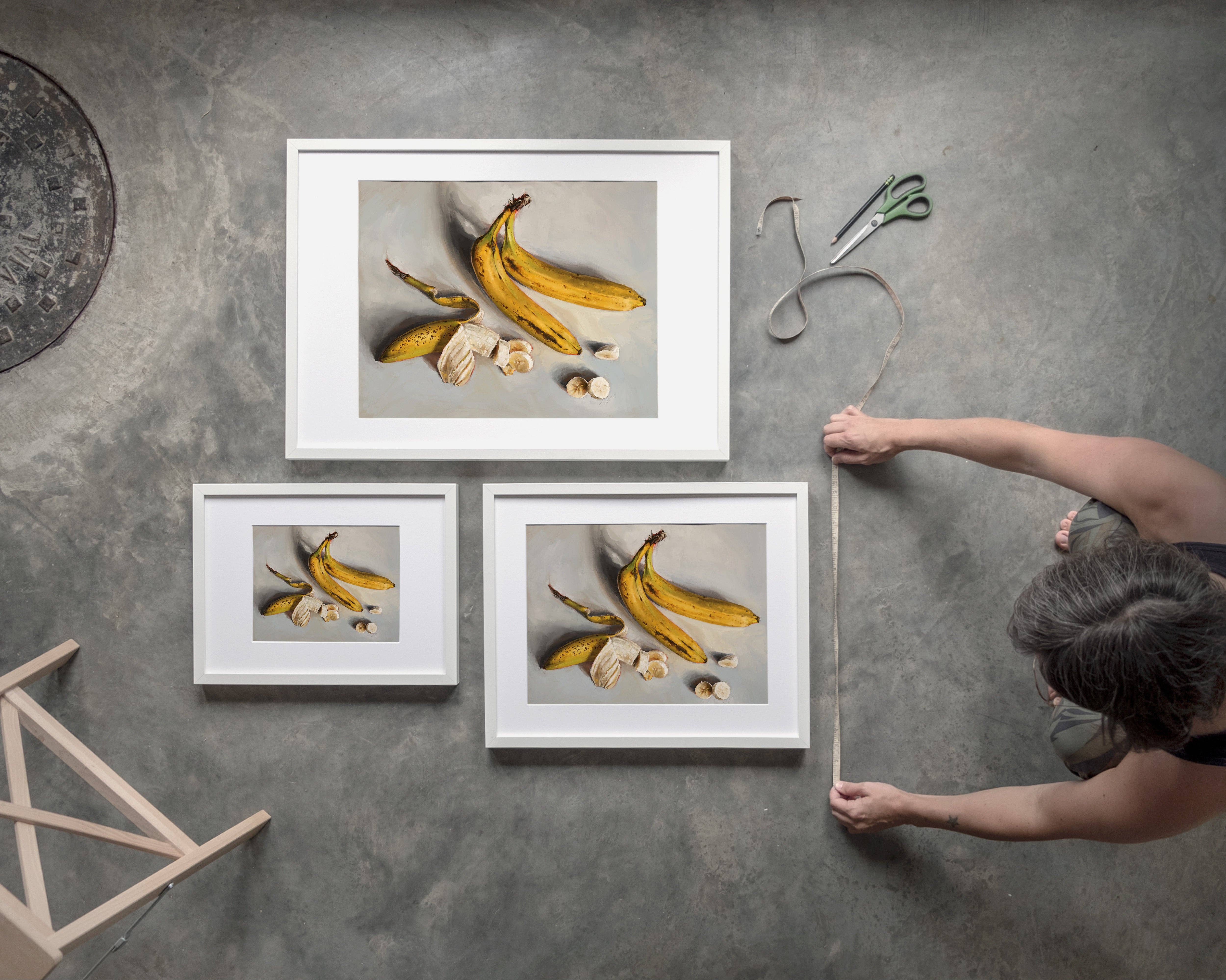 The Ugly Cat Studio - Wholesale Art Print - Bananas Still Life Art Print25