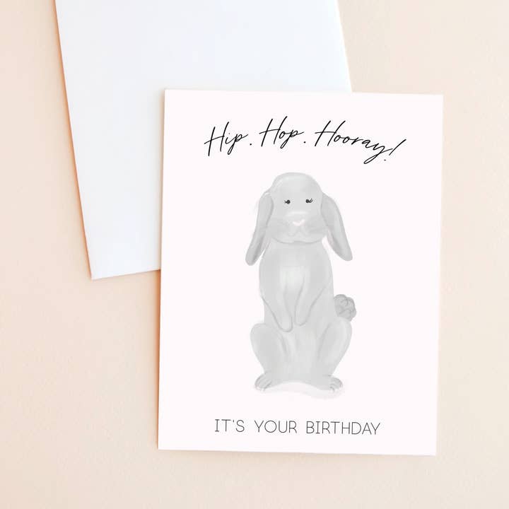 Hip Hop Hooray - Birthday Card for wholesale by Made by Marigold