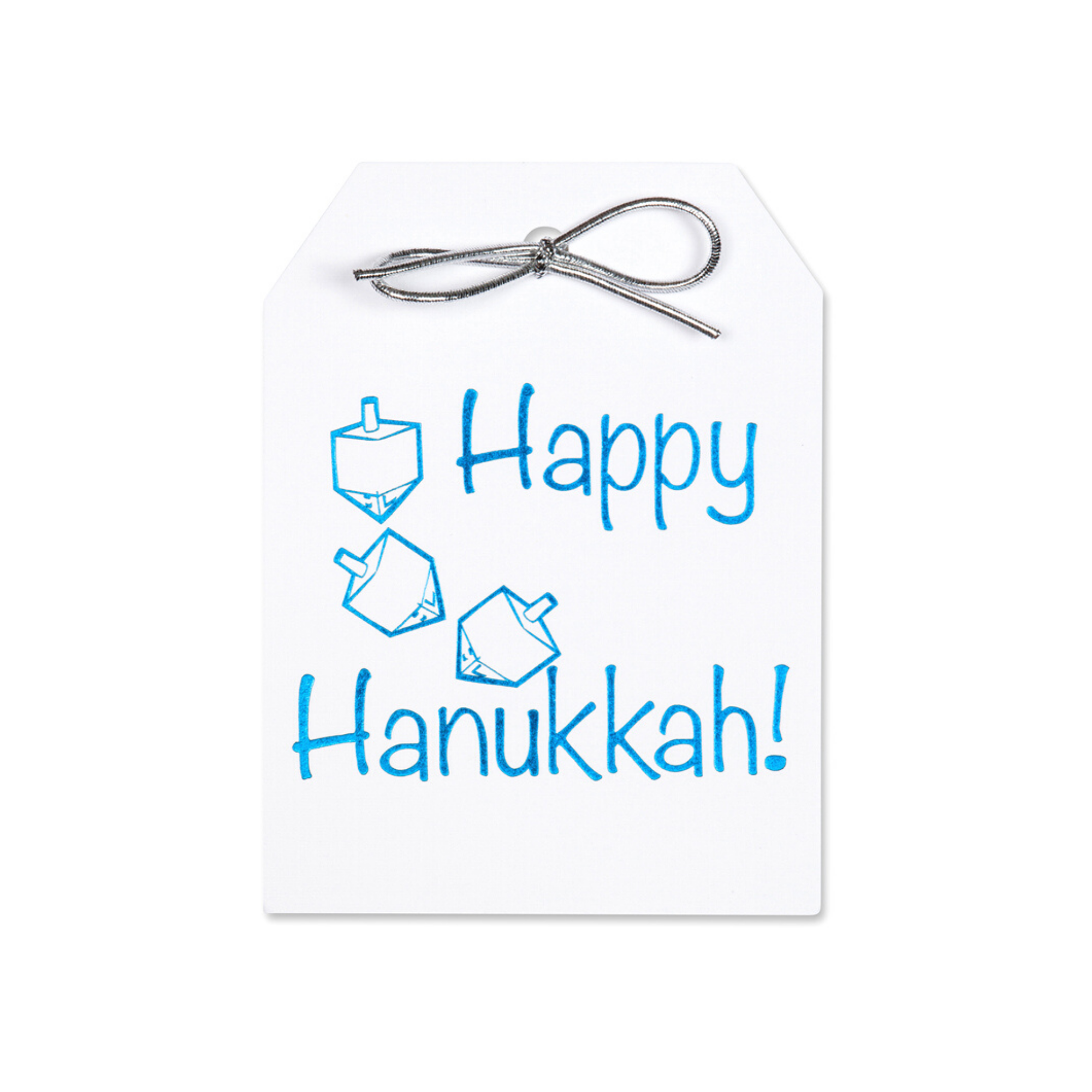 WowWordZ - Wholesale Gift Tag - Happy Hanukkah Dreidel Gift Tags - Set of 101