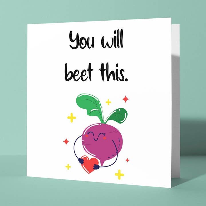 Sconfiggerai Questo - Auguri di Pronta Guarigione per la vendita all'ingrosso da parte di Peacock Printing