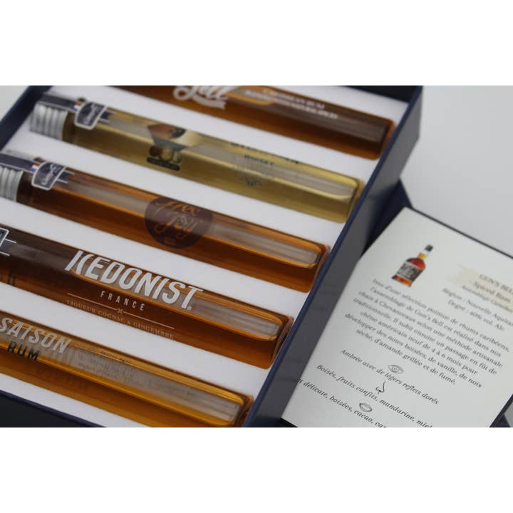 Compose - Wholesale Low Alcohol Wine/Beer/Spirits - Set of 5 Spirits (3 Rums - 1 Whiskeys - 1 Liquor)1