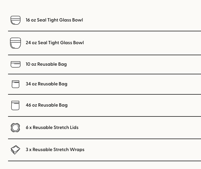 W&P – wholesale Food storage container – 14-Piece Sustainable Kitchen Set6