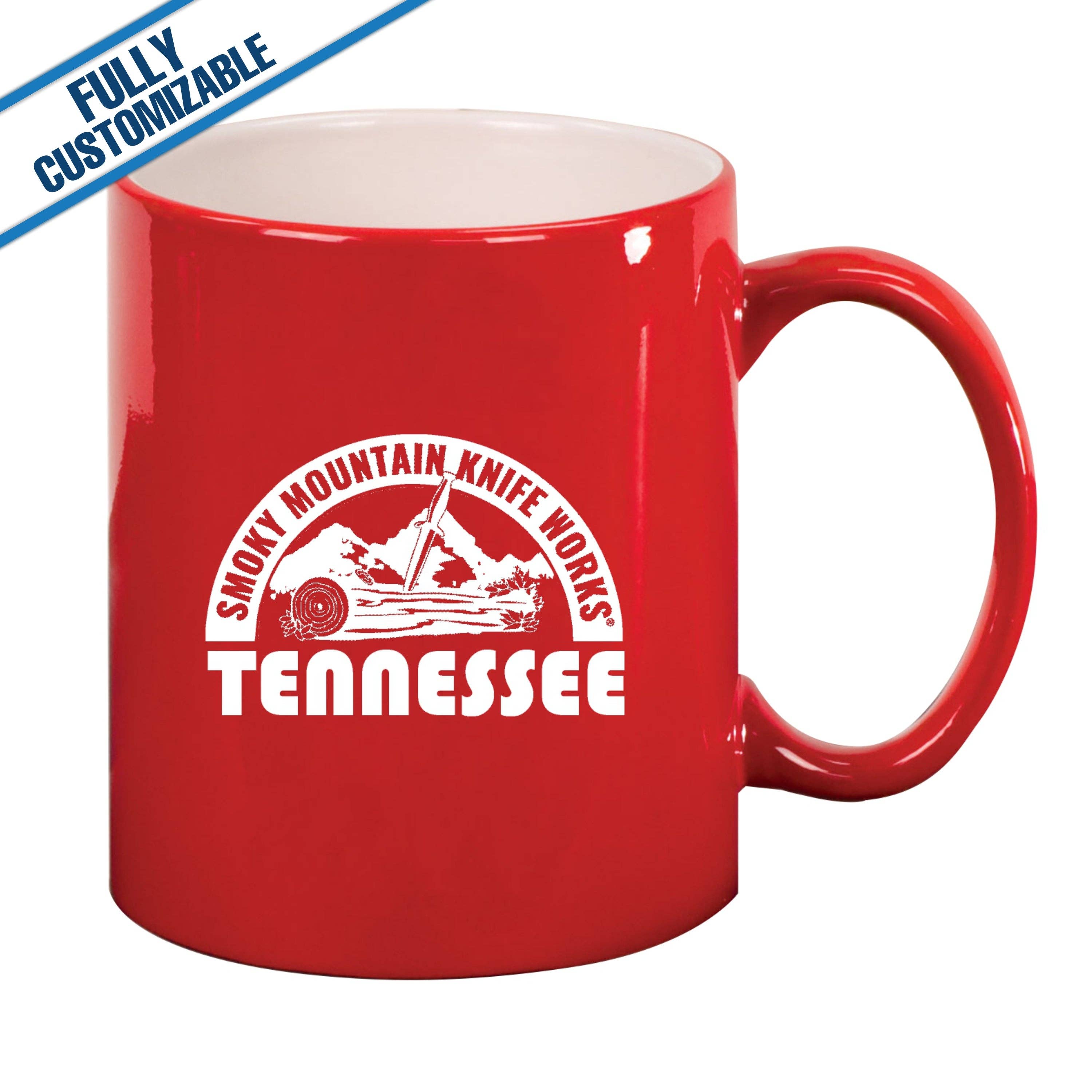 GiftWorksPlus - Vente Tasse à café - 11 oz. Tasse en céramique gravée entièrement personnalisable1