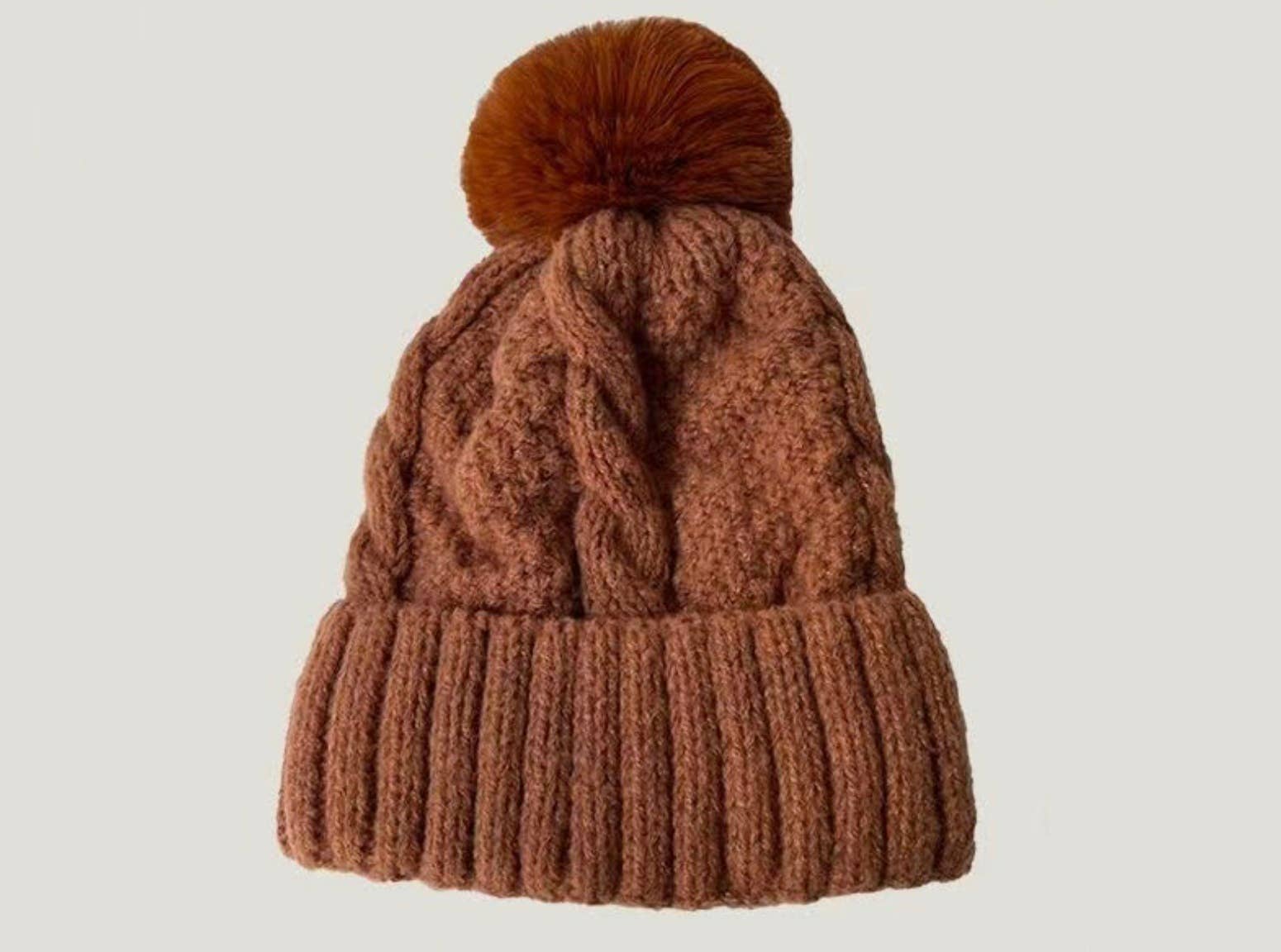 LoveLina - Wholesale Beanie - Women's - Fuzzy Knitted Pom Beanie Hats - JINSA0
