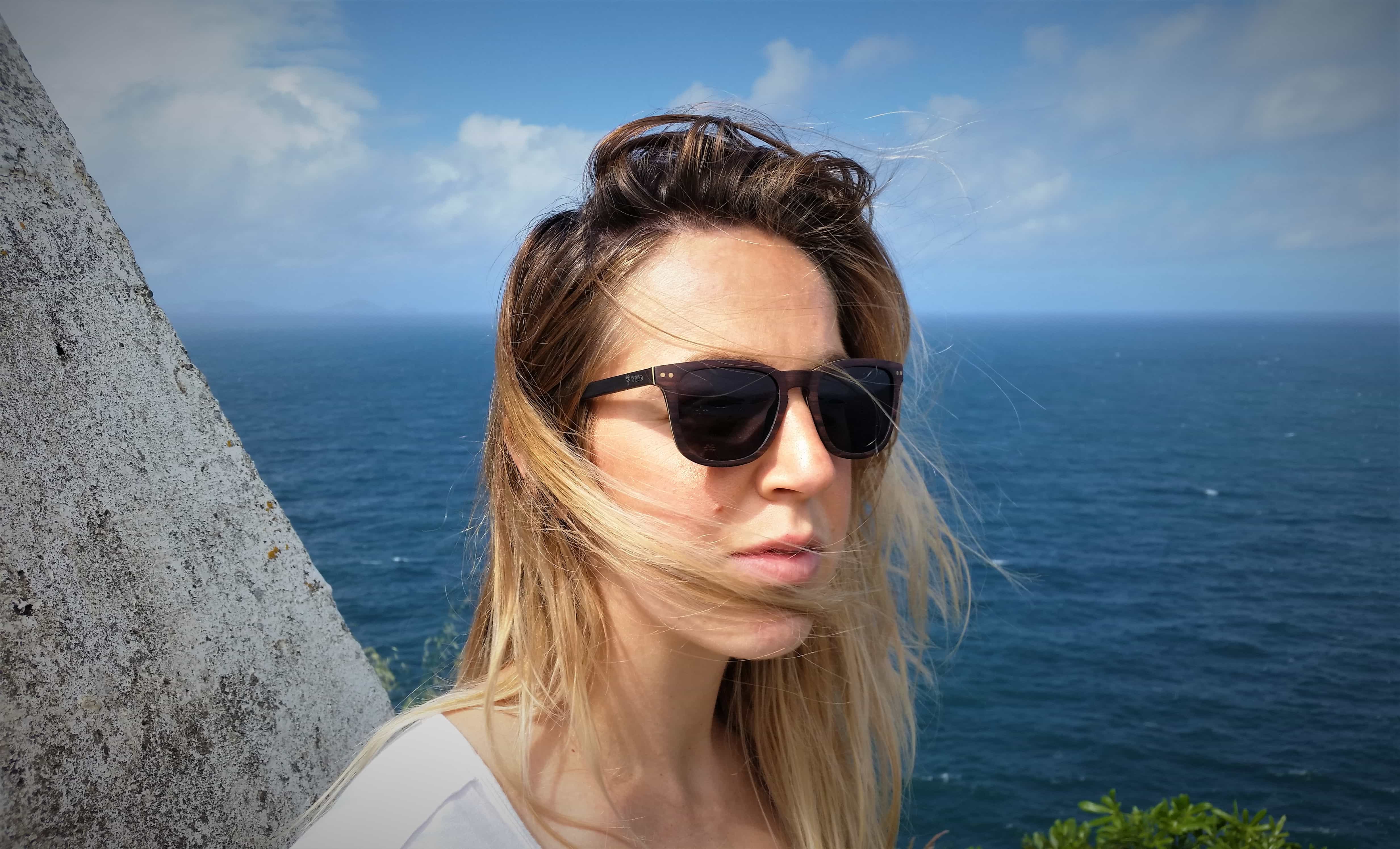 Vilo Wood Eyewear – wholesale Sunglasses – Unisex – Molasses - Wooden Sunglasses7