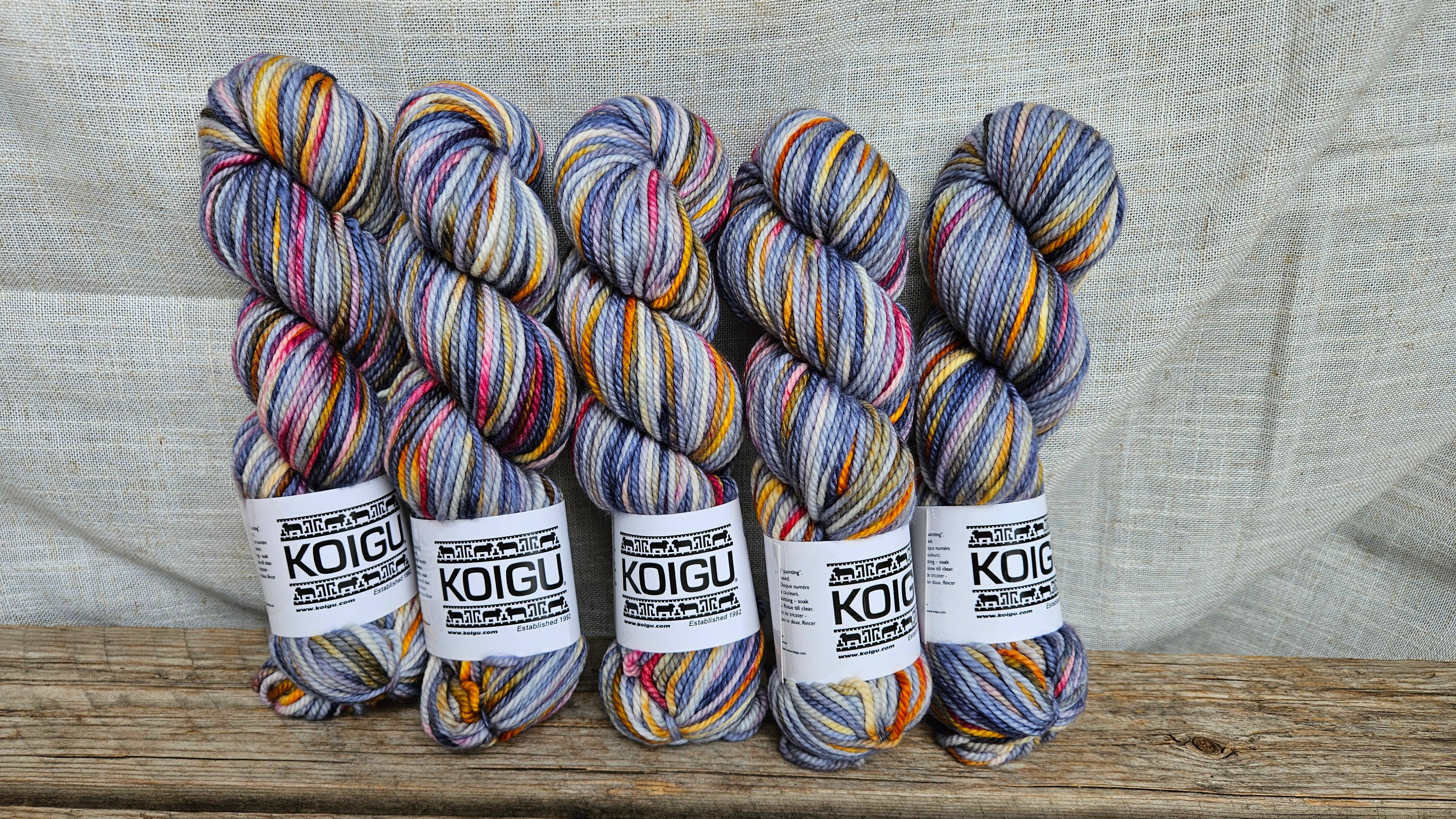 Koigu Wool Designs - Wholesale Yarn - Chelsea Aran Merino Yarn -group A81