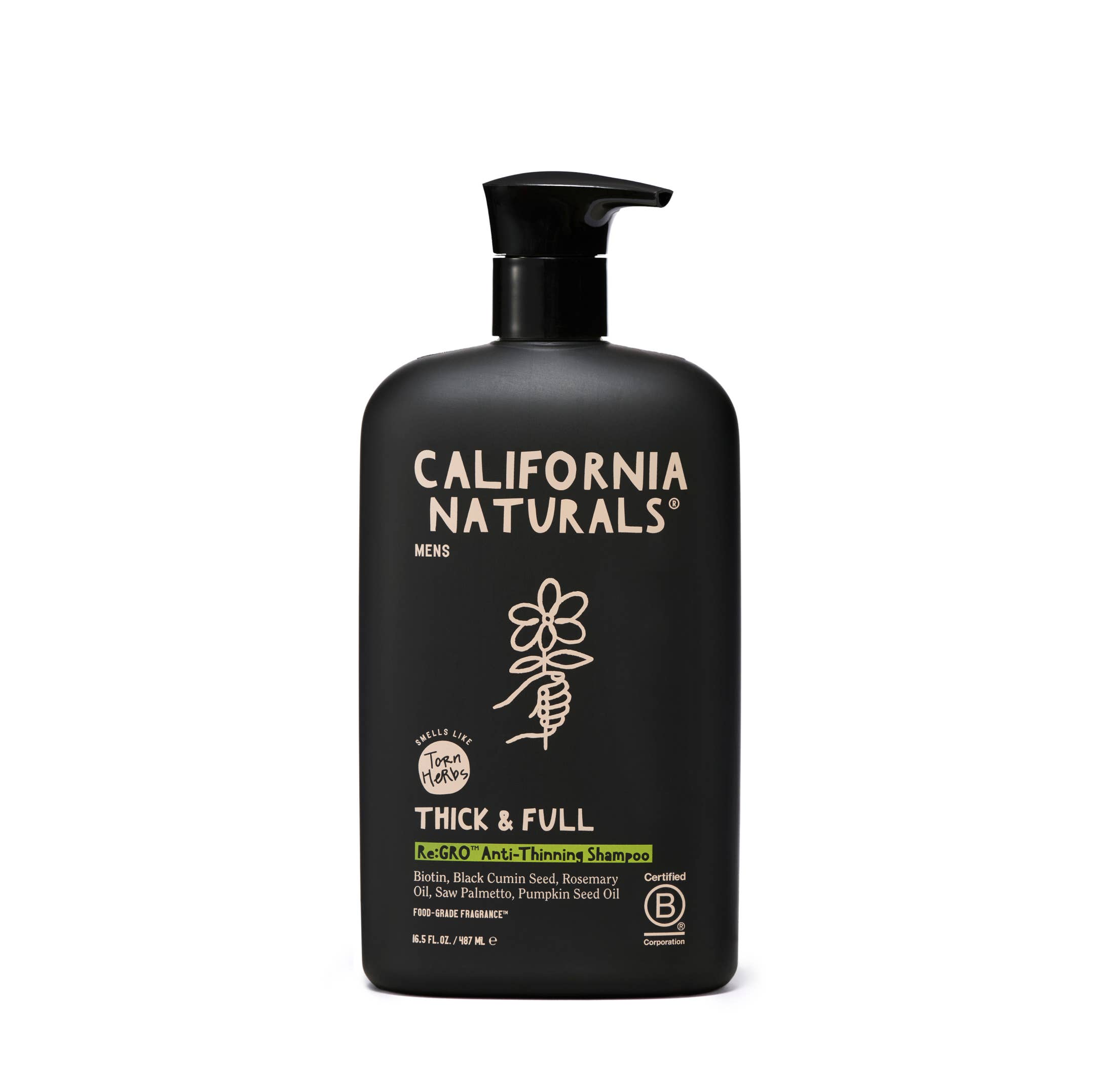 California Naturals - Wholesale Hair Shampoo - Men's - Mens Re:GRO Anti-Thinning Shampoo8