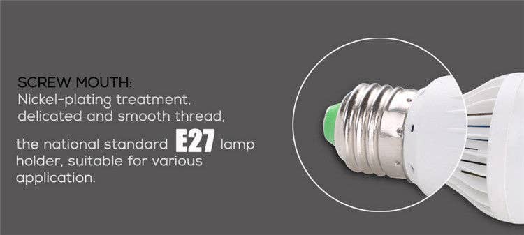 Alltronics (DBA Alltrolite) - Wholesale Light Bulb/Puck - AlltroLite® E27 12W LED Emergency Rechargeable Light Bulb6