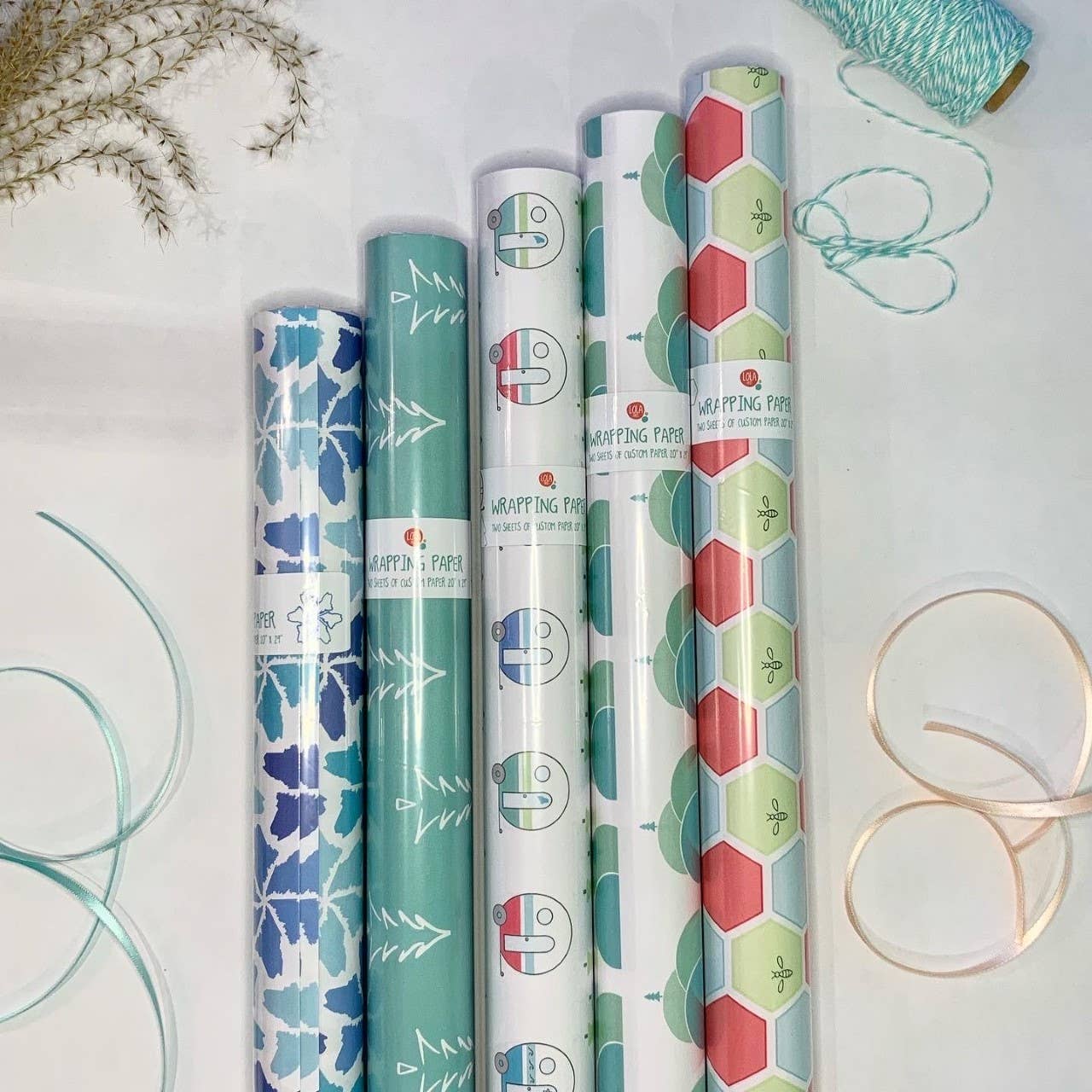 Lola Arts - Wholesale Wrapping Paper Roll - Wrapping Paper3